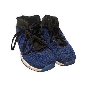 Boys sneakers. Dark blue